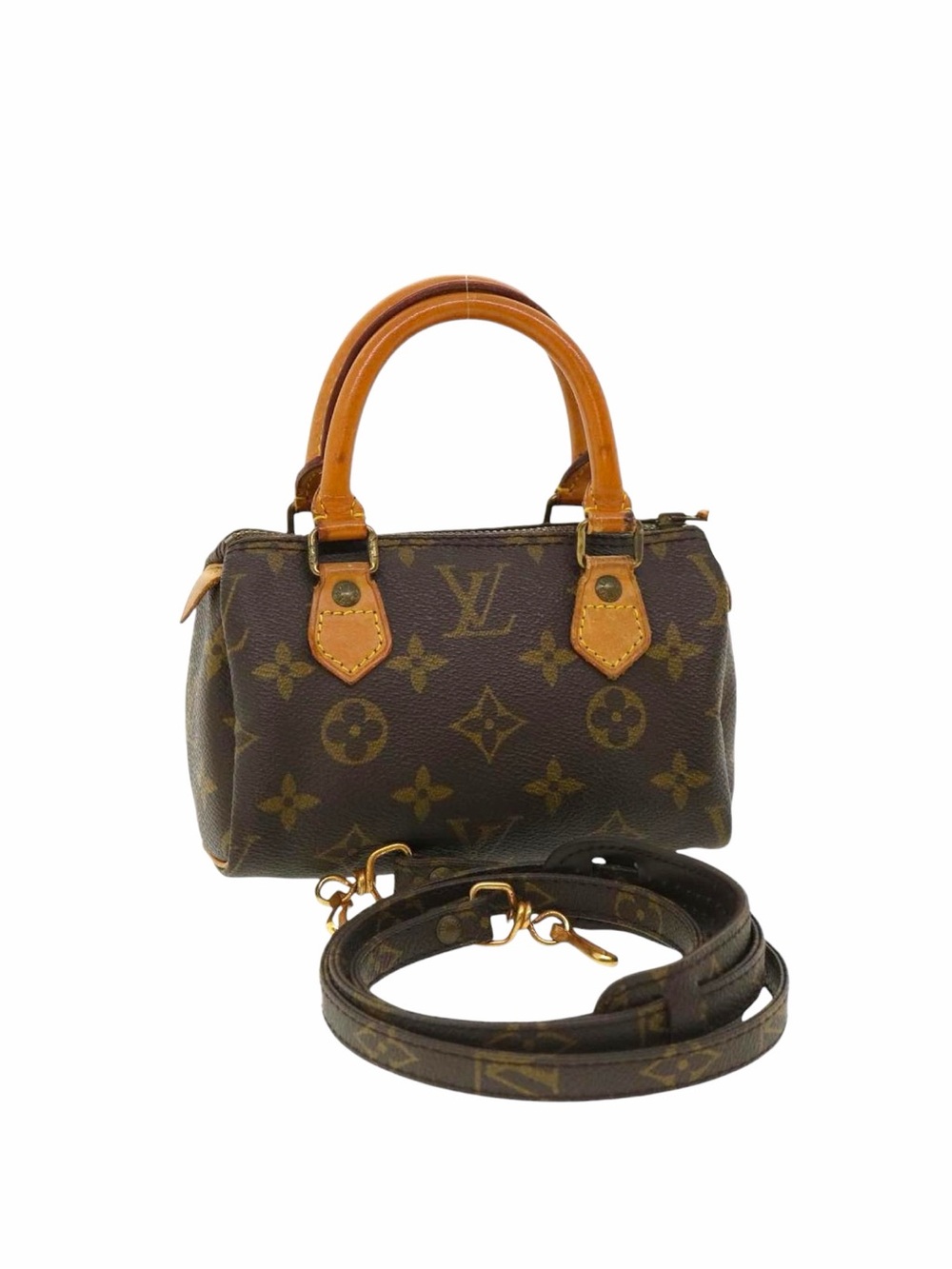 Louis Vuitton Mini Nano Monogram Speedy Handbag